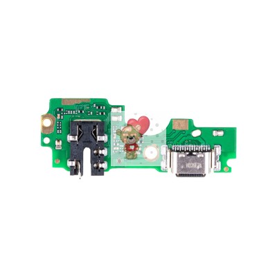 Шлейф для Infinix Hot 20 4G плата на системный разъем/разъем гарнитуры/микрофон - Премиум Шлейф для Infinix Hot 20 4G плата на системный разъем/разъем гарнитуры/микрофон - Премиум