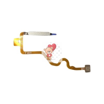 Шлейф для Infinix Hot 30i сканер отпечатка пальцев Белый