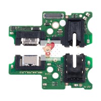 Шлейф для Infinix Note 12 Pro плата на системный разъем/разъем гарнитуры/микрофон - Премиум