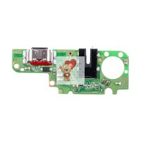 Шлейф для Infinix Note 30 VIP (X6710) плата на системный разъем/разъем гарнитуры/микрофон