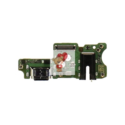Шлейф для Infinix Note 30i плата на системный разъем/разъем гарнитуры/микрофон - Премиум