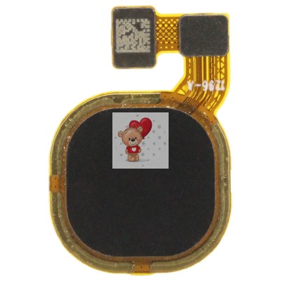 Шлейф для Infinix Smart 7 сканер отпечатка пальцев Черный