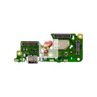 Шлейф для Infinix Zero 30 4G плата на системный разъем/разъем SIM/микрофон - Премиум