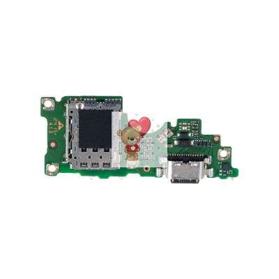 Шлейф для Infinix Zero 40 5G плата на системный разъем/разъем SIM/микрофон - Премиум Шлейф для Infinix Zero 40 5G плата на системный разъем/разъем SIM/микрофон - Премиум