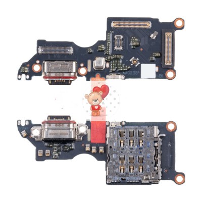 Шлейф для OPPO Reno 13 F 4G плата системный разъем/разъем SIM/микрофон - Премиум