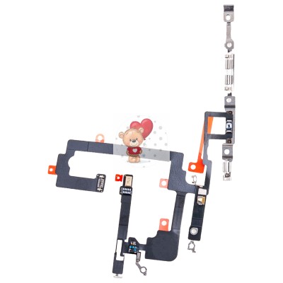 Шлейф для Apple iPhone 15 Plus на кнопку включения - Премиум Шлейф для Apple iPhone 15 Plus на кнопку включения - Премиум