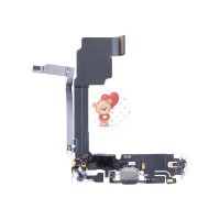 Шлейф для iPhone 15 Pro на беспроводную зарядку/вспышку/микрофон