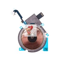 Шлейф для iPhone 15 Pro A3102 на беспроводную зарядку/вспышку/микрофон - Премиум