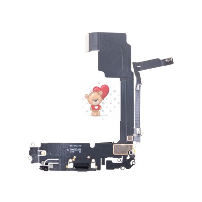 Шлейф для iPhone 15 Pro на беспроводную зарядку/вспышку/микрофон Шлейф для iPhone 15 Pro на беспроводную зарядку/вспышку/микрофон