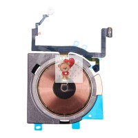 Шлейф для iPhone 15 A3090 на беспроводную зарядку/вспышку/микрофон - Премиум