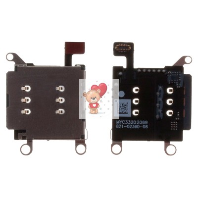 Шлейф для Apple iPhone 12 Pro на разъем SIM - Премиум Шлейф для Apple iPhone 12 Pro на разъем SIM - Премиум