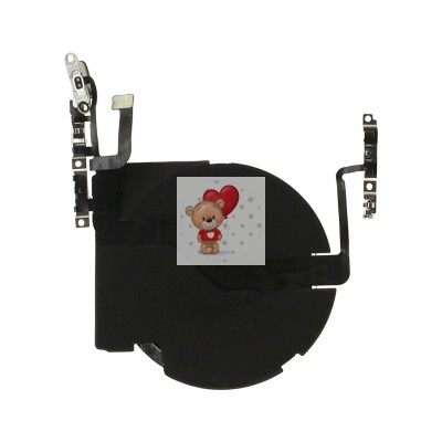 Шлейф для Apple iPhone 12 mini на беспроводную зарядку/кнопку включения/кнопки громкости - Премиум