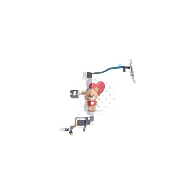 Шлейф для iPhone 11 Pro A2215 на кнопку включения/микрофон/вспышку - Премиум Шлейф для iPhone 11 Pro A2215 на кнопку включения/микрофон/вспышку - Премиум