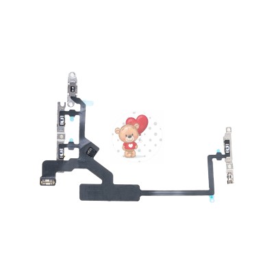 Шлейф для iPhone 14 Pro A2891 на кнопку включения/кнопки громкости - Премиум Шлейф для iPhone 14 Pro A2891 на кнопку включения/кнопки громкости - Премиум