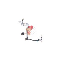 Шлейф для iPhone 11 Pro Max A2218 на кнопку включения/микрофон/вспышку - Премиум