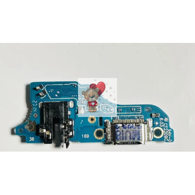 Шлейф для Realme C53 плата системный разъем/разъем гарнитуры/микрофон