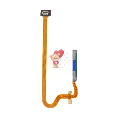 Шлейф для Realme C53 сканер отпечатка пальцев Черный