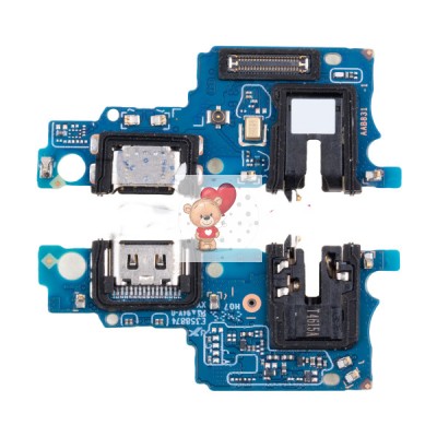 Шлейф для Realme Note 60x плата системный разъем/разъем гарнитуры/микрофон - Премиум