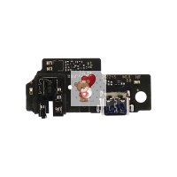 Шлейф для Samsung A045F Galaxy A04 плата системный разъем/разъем гарнитуры/микрофон - Премиум