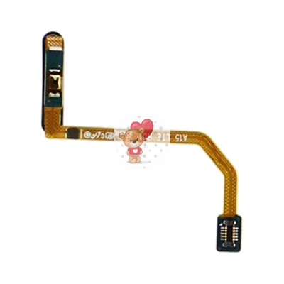 Шлейф для Samsung A155F Galaxy A15 4G сканер отпечатка пальцев Черный