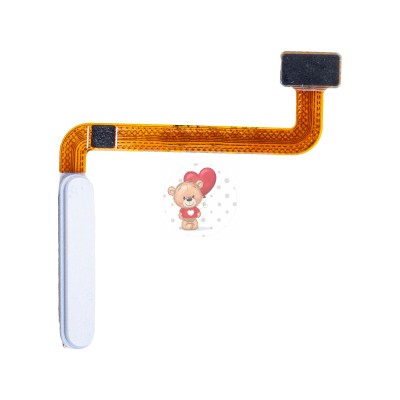 Шлейф для Samsung A235F Galaxy A23 сканер отпечатка пальцев Белый