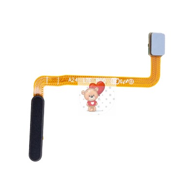 Шлейф для Samsung A245F Galaxy A24 4G сканер отпечатка пальцев Черный Шлейф для Samsung A245F Galaxy A24 4G сканер отпечатка пальцев Черный