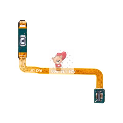 Шлейф для Samsung A245F Galaxy A24 4G сканер отпечатка пальцев Черный