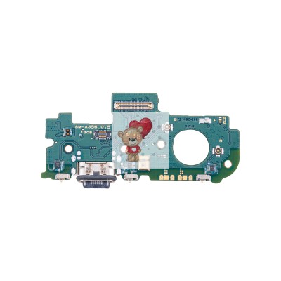 Шлейф для Samsung A356E Galaxy A35 5G плата системный разъем/микрофон - Премиум Шлейф для Samsung A356E Galaxy A35 5G плата системный разъем/микрофон - Премиум