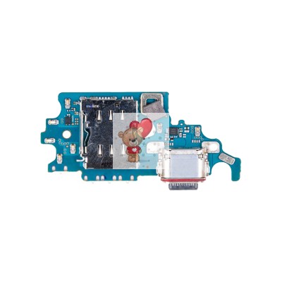 Шлейф для Samsung G991U Galaxy S21 плата системный разъем/разъем SIM/микрофон - Премиум Шлейф для Samsung G991U Galaxy S21 плата системный разъем/разъем SIM/микрофон - Премиум