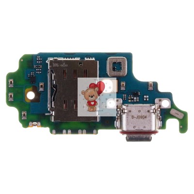 Шлейф для Samsung G998B Galaxy S21 Ultra плата системный разъем/разъем SIM/микрофон - Премиум