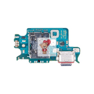 Шлейф для Samsung S901U Galaxy S22 плата системный разъем/разъем SIM/микрофон - Премиум Шлейф для Samsung S901U Galaxy S22 плата системный разъем/разъем SIM/микрофон - Премиум
