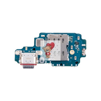 Шлейф для Samsung S908U Galaxy S22 Ultra плата системный разъем/разъем SIM/микрофон - Премиум Шлейф для Samsung S908U Galaxy S22 Ultra плата системный разъем/разъем SIM/микрофон - Премиум
