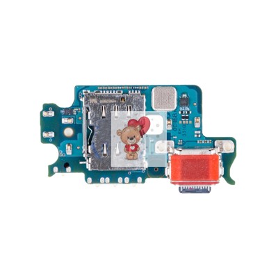 Шлейф для Samsung S911E Galaxy S23 плата системный разъем/разъем SIM/микрофон - Премиум Шлейф для Samsung S911E Galaxy S23 плата системный разъем/разъем SIM/микрофон - Премиум