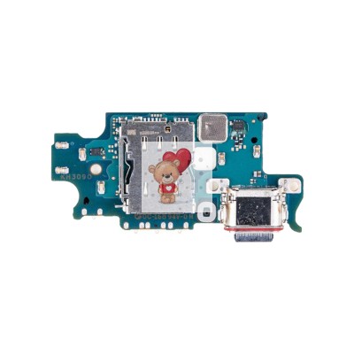 Шлейф для Samsung S916E Galaxy S23+плата системный разъем/разъем SIM/микрофон - Премиум Шлейф для Samsung S916E Galaxy S23+плата системный разъем/разъем SIM/микрофон - Премиум