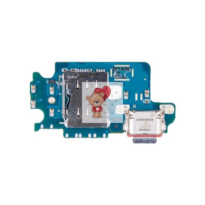 Шлейф для Samsung S921E Galaxy S24 плата системный разъем/разъем SIM/микрофон - Премиум Шлейф для Samsung S921E Galaxy S24 плата системный разъем/разъем SIM/микрофон - Премиум