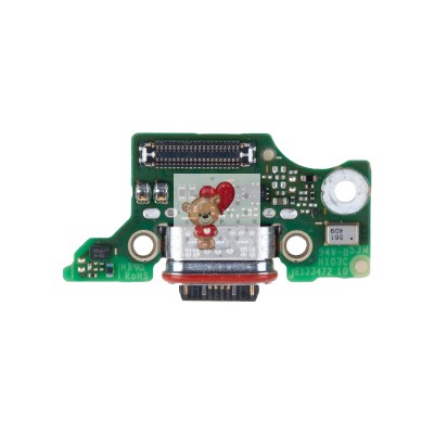 Шлейф для Tecno Camon 40 4G плата на системный разъем/микрофон - Премиум Шлейф для Tecno Camon 40 4G плата на системный разъем/микрофон - Премиум