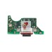 Шлейф для Tecno Camon 40 Pro 4G плата на системный разъем/микрофон - Премиум