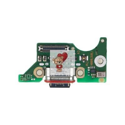 Шлейф для Tecno Camon 40 Pro 4G плата на системный разъем/микрофон - Премиум Шлейф для Tecno Camon 40 Pro 4G плата на системный разъем/микрофон - Премиум