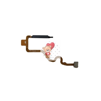 Шлейф для Tecno Pova 5 сканер отпечатка пальцев Черный