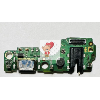 Шлейф для Tecno Spark 10C плата на системный разъем/разъем гарнитуры/микрофон