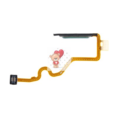 Шлейф для Tecno Spark 10C (KI5m) сканер отпечатка пальцев Синий