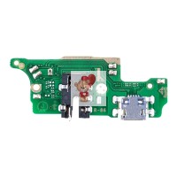 Шлейф для Tecno Spark 8P плата на системный разъем/разъем гарнитуры/микрофон