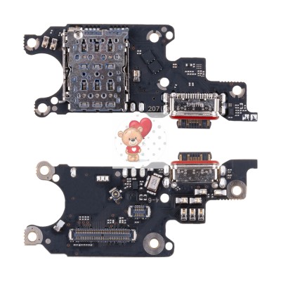 Шлейф для Xiaomi 13 Lite плата системный разъем/разъем SIM/микрофон - Премиум