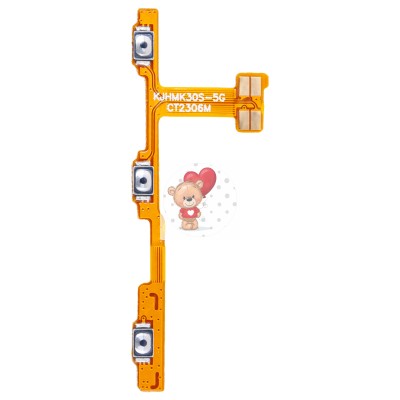 Шлейф для Xiaomi M2007J3SG на кнопки громкости/включения