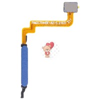 Шлейф для Xiaomi Redmi Note 10 5G сканер отпечатка пальцев Синий