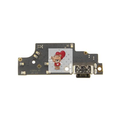 Шлейф для Xiaomi Poco M6 Pro 4G плата системный разъем/микрофон - Премиум