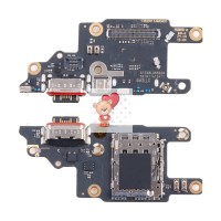 Шлейф для Xiaomi Poco X6 Pro 5G плата системный разъем/разъем SIM/микрофон - Премиум Шлейф для Xiaomi Poco X6 Pro 5G плата системный разъем/разъем SIM/микрофон - Премиум