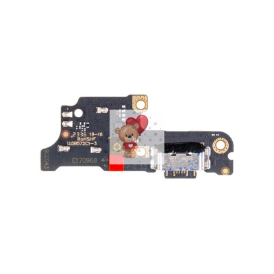 Шлейф для Xiaomi Redmi 13C 4G плата на системный разъем/микрофон - Премиум