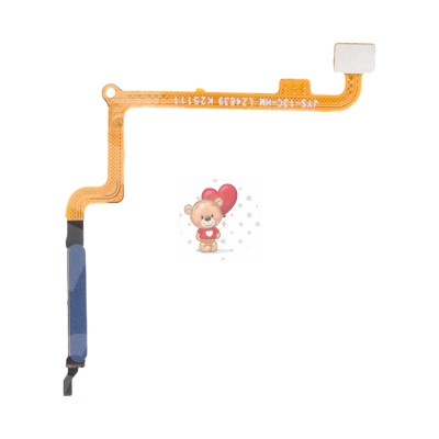 Шлейф для Xiaomi Redmi 14C сканер отпечатка пальцев Синий