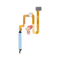 Шлейф для Xiaomi Redmi Note 11 Pro 4G 2201116TG сканер отпечатка пальцев Голубой